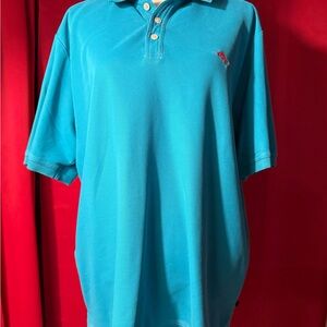 Tommy Bahama Turquoise Polo Shirt